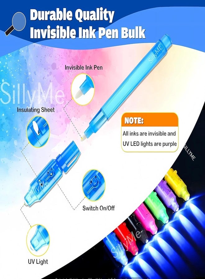 APCATIO Crafts Portable Invisible Magic Pen with UV-Light (Random Color) - Set of 3 - Image 5