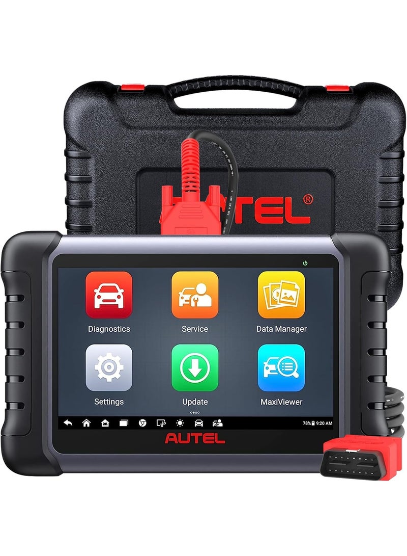 أوتل جهاز فحص Autel MaxiDAS DS808S، يعمل بنظام أندرويد 11، أداة برمجة ECU، ترقية للأجهزة MK808S وMP808 وDS808، أداة تشخيص ثنائية الاتجاه مع 32 وظيفة خدمة، وماسح OBD2 شامل لجميع الأنظمة - Image 1