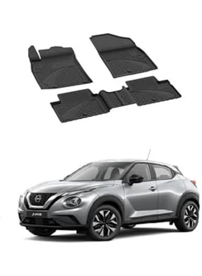 Floor Mats TPE Sahler Turkish Sahler Specialty Compatible with Nissan Juke Niss@n Juke 2 2020-2026 - Image 1