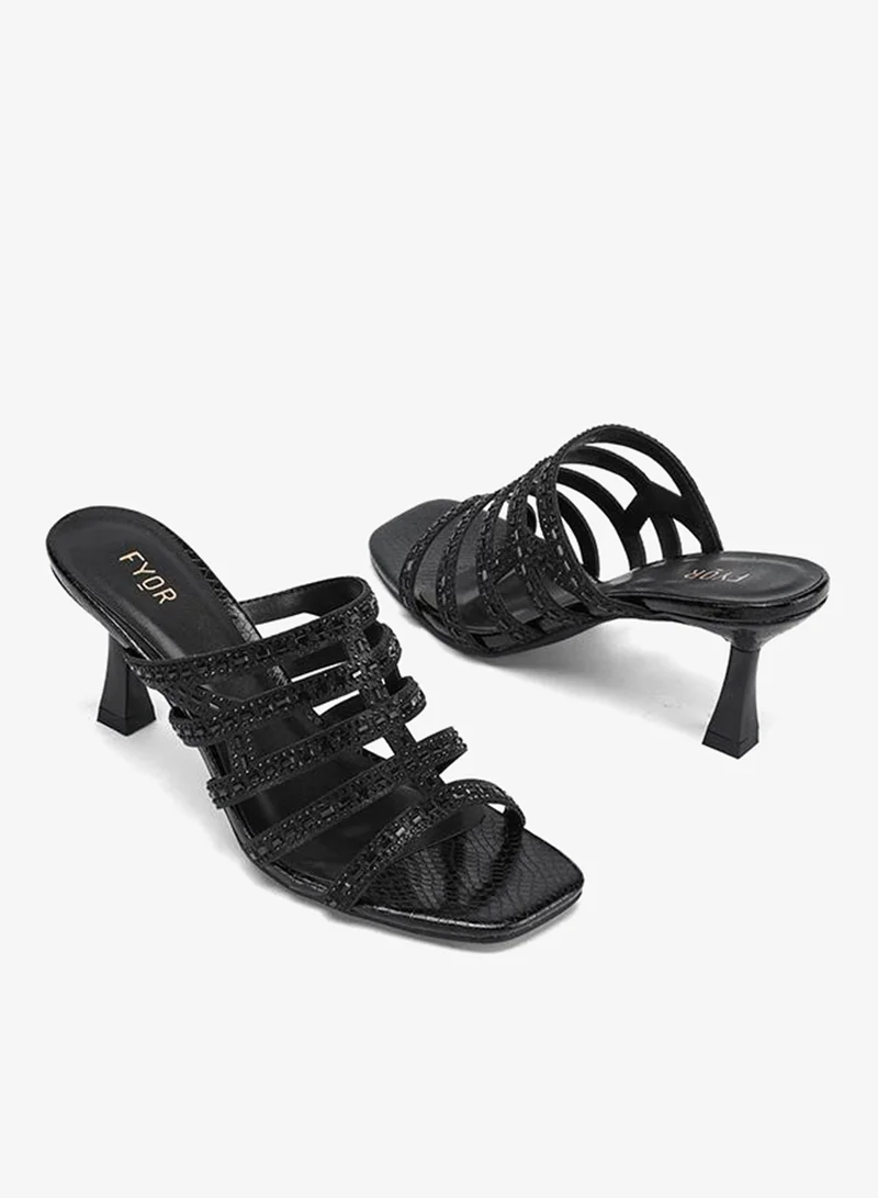 Fyor  Shiny Mule Sandal HL 178 for Women | Best Price UAE