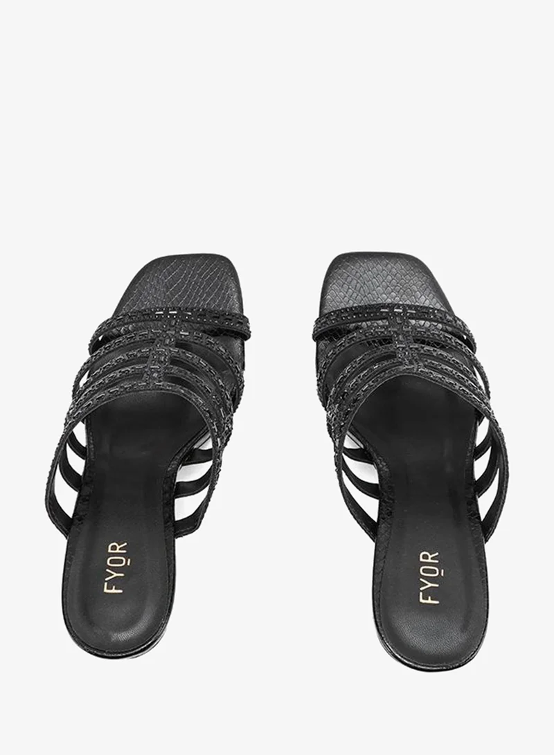 Fyor  Shiny Mule Sandal HL 178 for Women | Best Price UAE