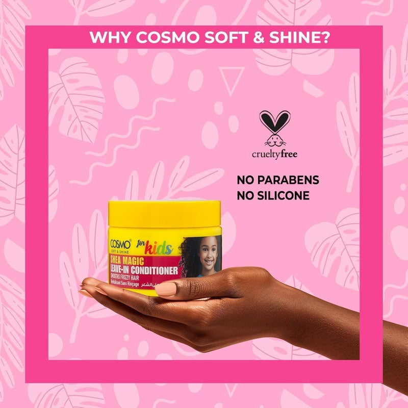 Cosmo Soft & Shine Shea Magic Leave-In Conditioner for Kids - 325g - Image 5