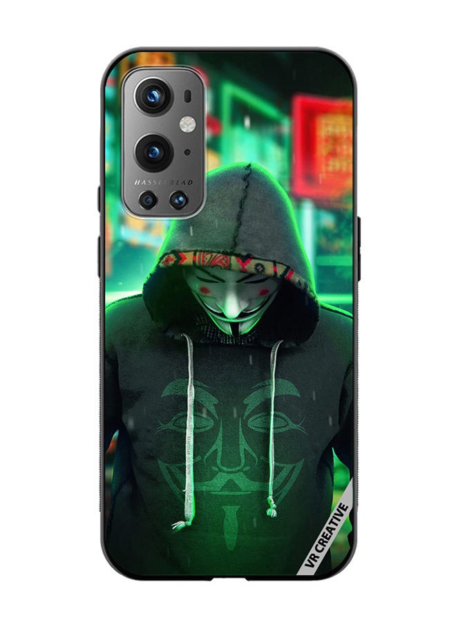 VR CREATIVE - Protective Case Cover For OnePlus 9 Pro Joker Mask In Joker Jacket Design Multicolour - Image 1