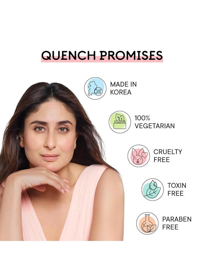 Quench Gentle Cleansing Gel Face Wash With Salicylic Acid & Birch Juice Enzymes | Gently Exfoliates With Biodegradable Beads For Smooth, Clear Skin | Brightens & Hydrates Skin | Made In Korea (100Ml)