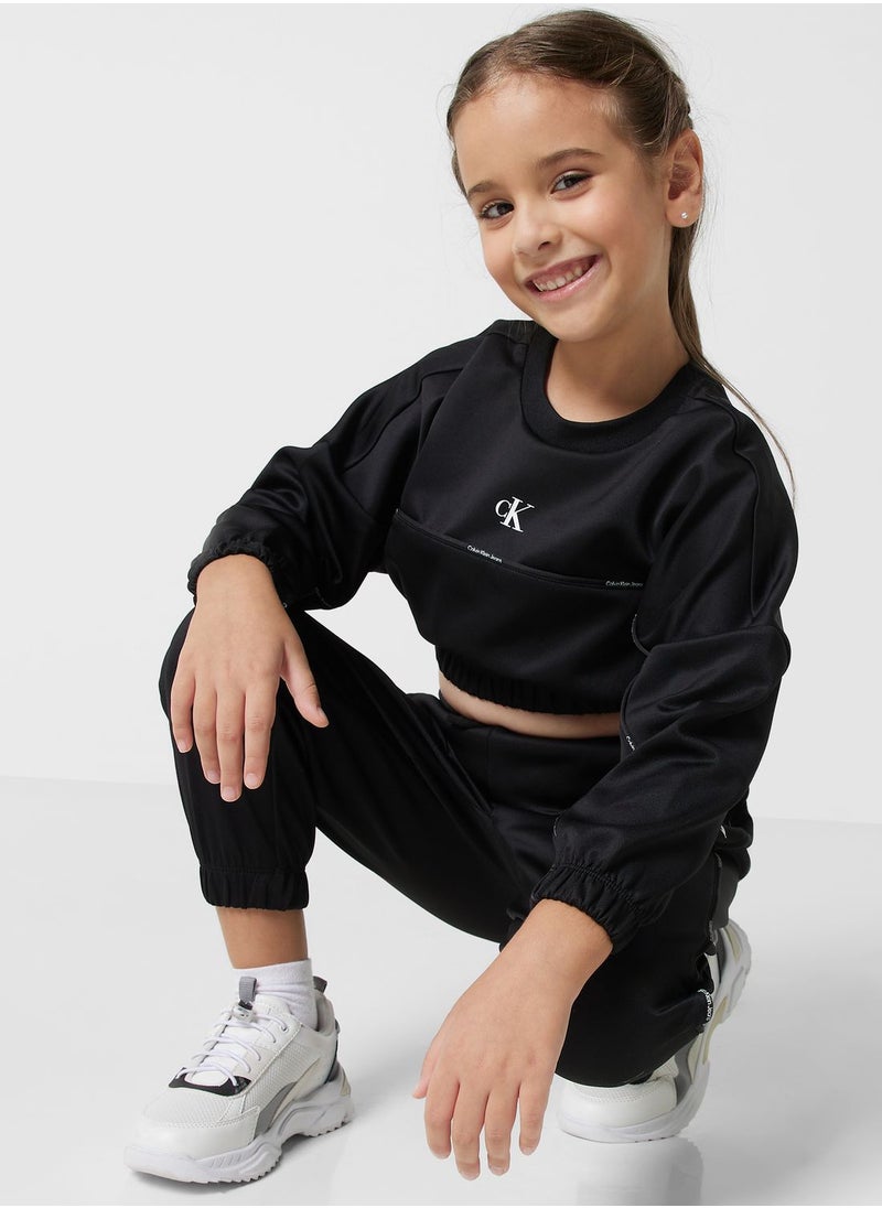 Calvin Klein Jeans - Kids Logo Tracksuit - Image 1