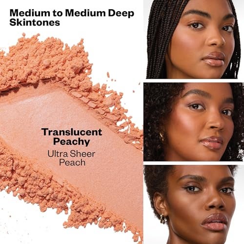 Kosas Cloud Set Loose Setting Powder TalcFree Translucent Face Powder for Oil Control Ultra Sheer Peach - Image 3