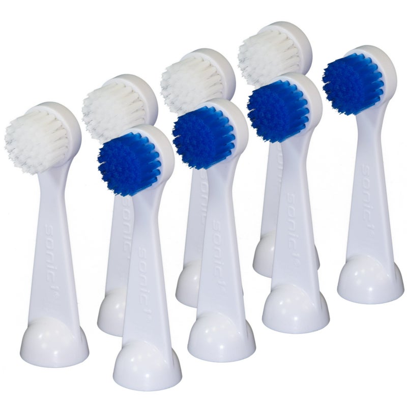 Cybersonic 3 Deluxe Large Replacement Brush Heads, 8 Pack, Compatible with All Cybersonic Electric Toothbrushes - Image 5