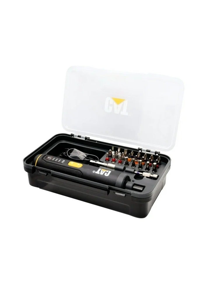 CATERPILLAR CAT 3.6V Cordless Screwdriver DX1110 with Magnetic Bit Holder & USB Rechargeable - Image 5