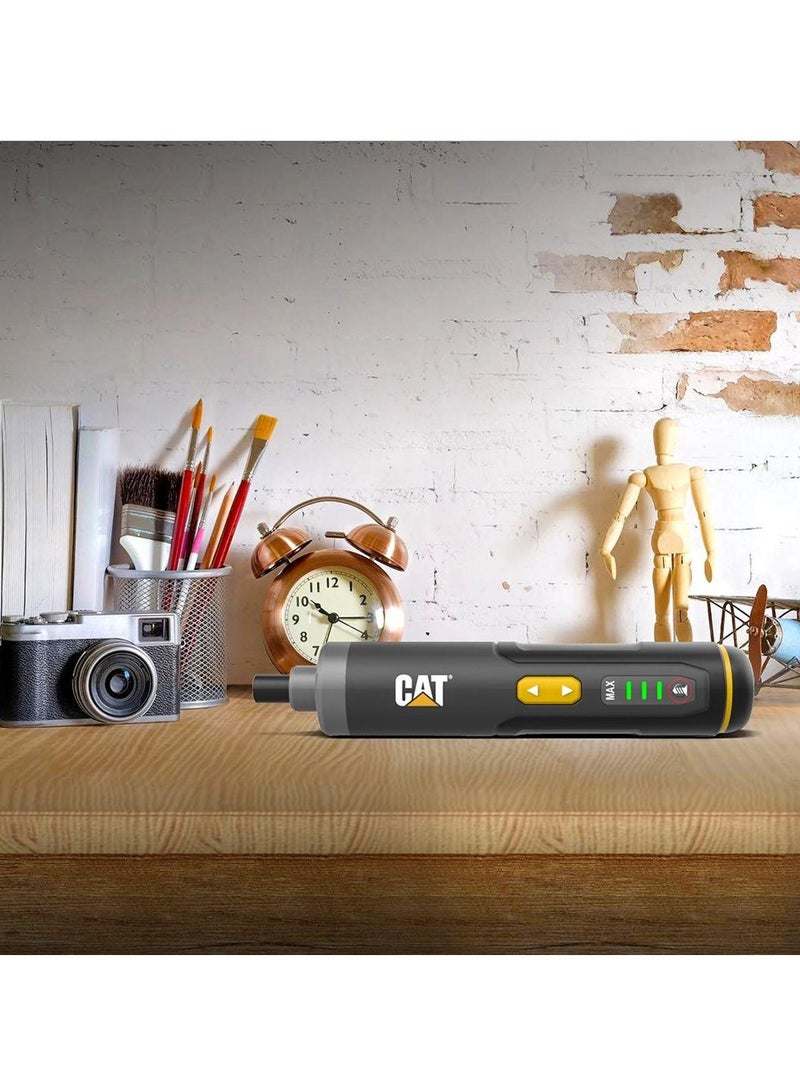 CATERPILLAR CAT 3.6V Cordless Screwdriver DX1110 with Magnetic Bit Holder & USB Rechargeable - Image 4