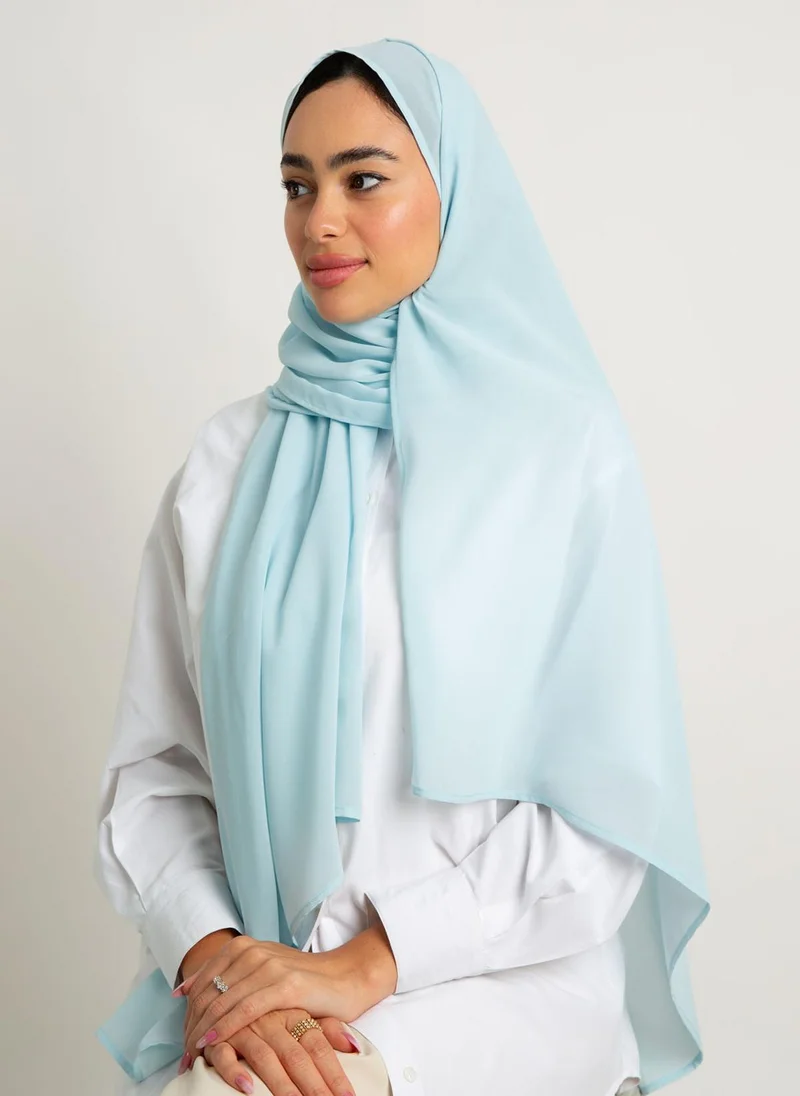Kaafmeem Baby Blue Laser Tarha