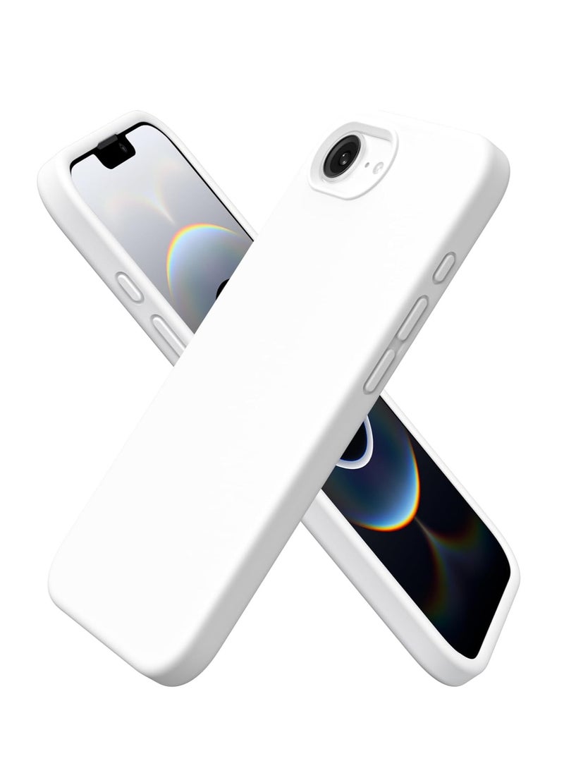 Houmt iPhone 16e 6.1-Inch Case Cover Premium Liquid Silicone Case Soft Anti-Scratch Shockproof Camera Protection Phone Cover For iPhone 16e 6.1-Inch  - Image 1