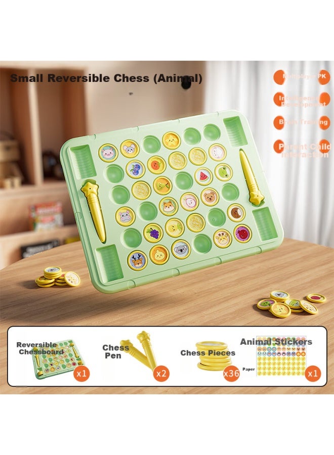 Temi Children'S Flip Chess Matching Puzzle Two-Player Battle Puzzle Toy Boys And Girls Table Game Boys And Girls Holiday Birthday Gift - Image 2