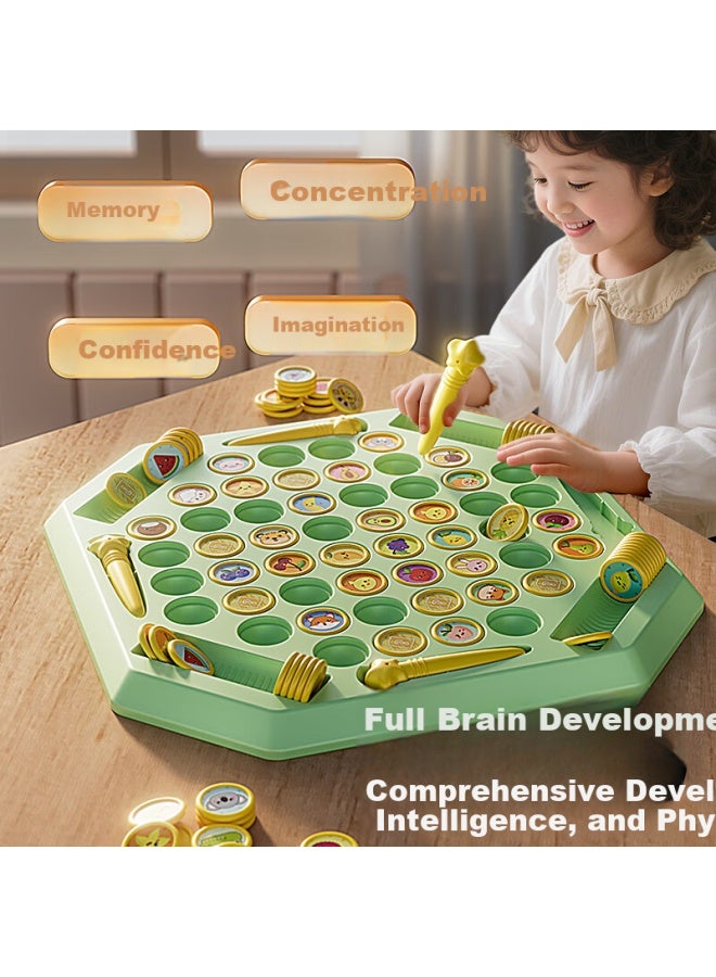 Temi Children'S Flip Chess Matching Puzzle Two-Player Battle Puzzle Toy Boys And Girls Table Game Boys And Girls Holiday Birthday Gift - Image 4