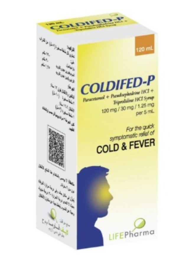 LIFEPharma Coldifed P Syrup 120mL
