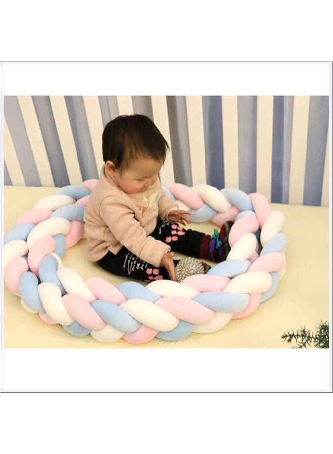G,1M,1m/2m/3m/4m Baby Crib Bumper, Cot Bumper,Breathable Mesh Cot Liner,Crib Rail Cover,Baby Boys Girls Nursery Crib Bedding,Baby Bed Bumper - Image 3