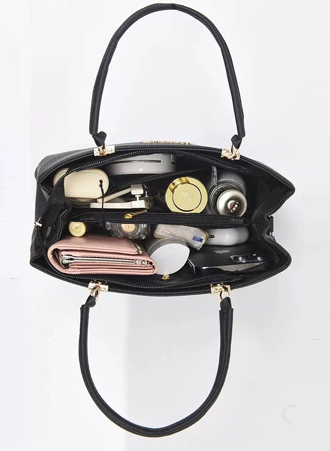 Danbaoly New Bow Design Handheld Shoulder Bag Crossbody Bag for Women, Fashion Versatile Large Capacity - Image 4