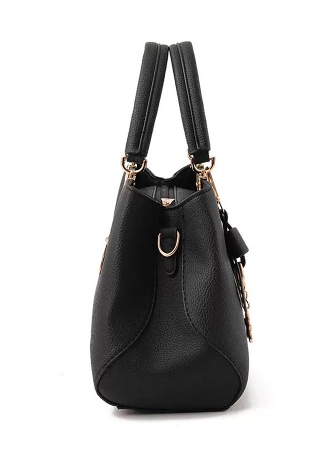 Danbaoly New Bow Design Handheld Shoulder Bag Crossbody Bag for Women, Fashion Versatile Large Capacity - Image 3