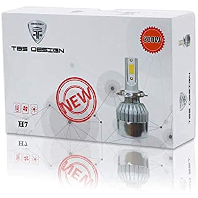 توبيز Tbs Tc6 9004 9007 مصباح أمامي للسيارة LED متعدد الألوان