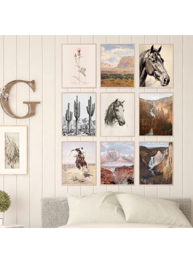 Insire Vintage Western Wall Art, Western Posters (8x10 Unframed) - Image 3