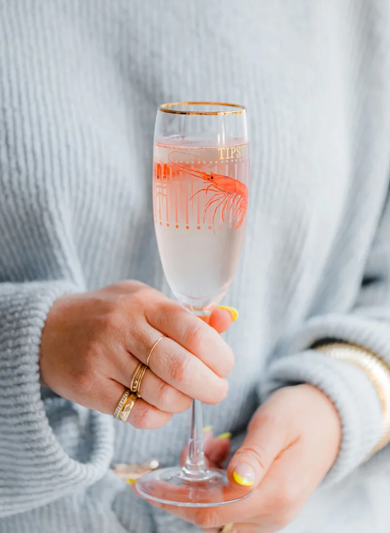ايفون الين Glass Flute Shrimp