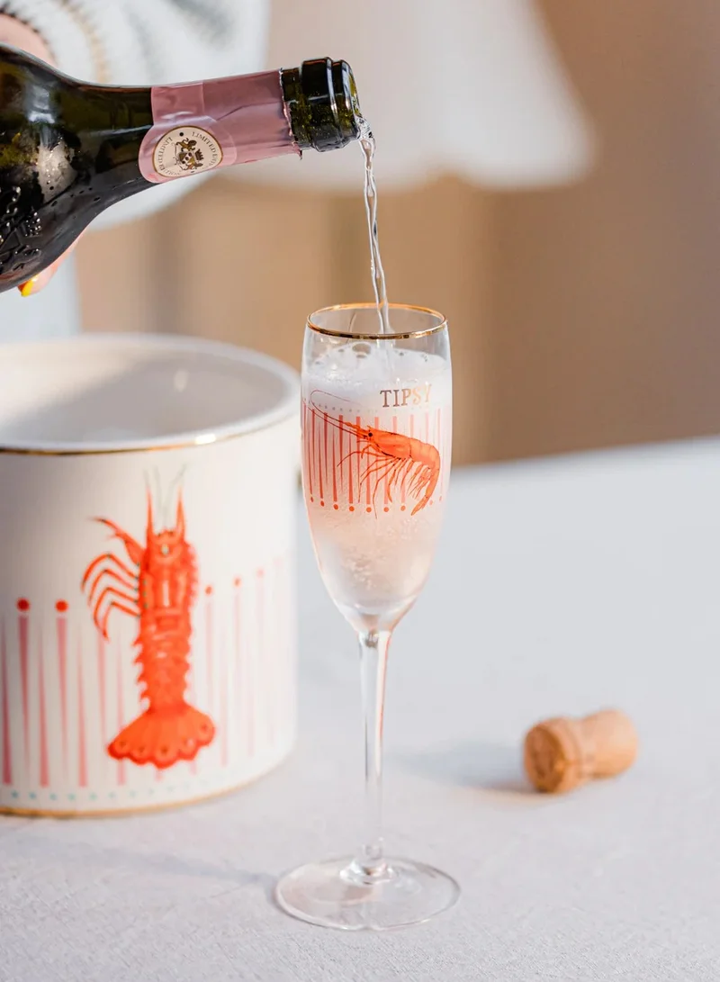 ايفون الين Glass Flute Shrimp