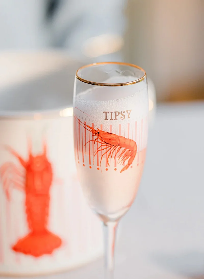 Yvonne Ellen  Glass Flute Shrimp for Women | Best Price UAE