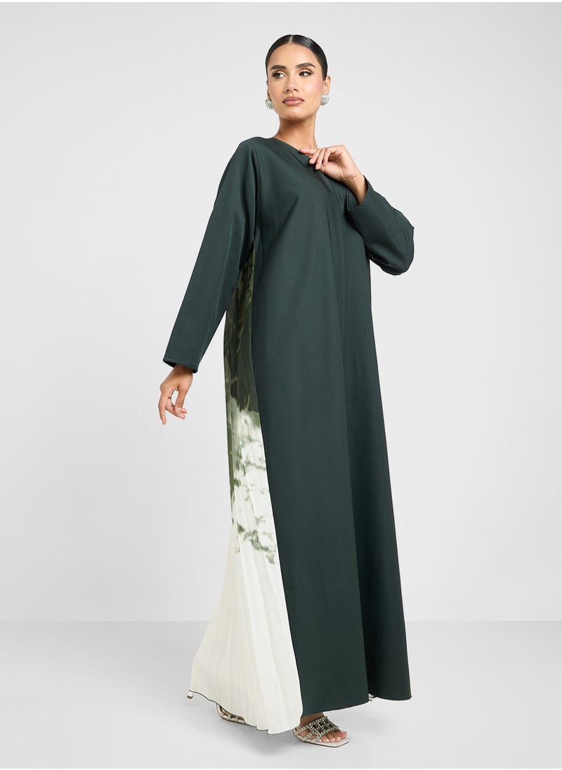 Khizana - Print Abaya & Sheila - Image 1
