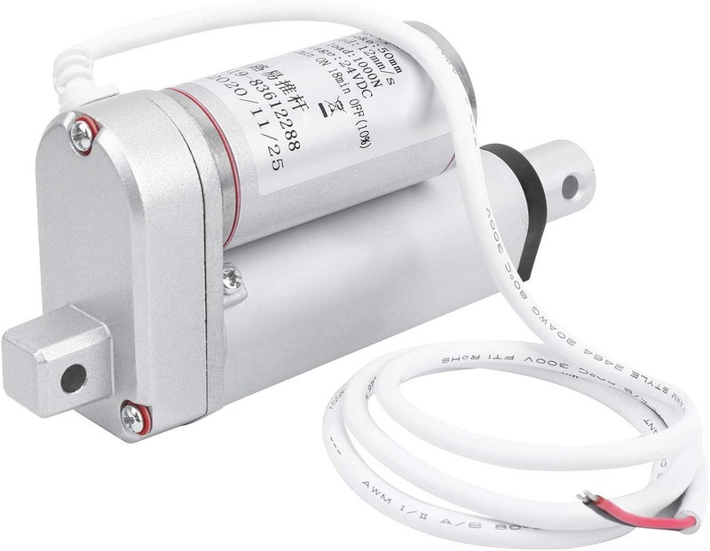 Electric Linear Actuator Electric Linear Actuator Motor, Lifting System Putter 100kg Load 50mm Stroke 12mms DC, Push, Pull, Raise and Lower The (12VDC) (24VDC) - Image 1