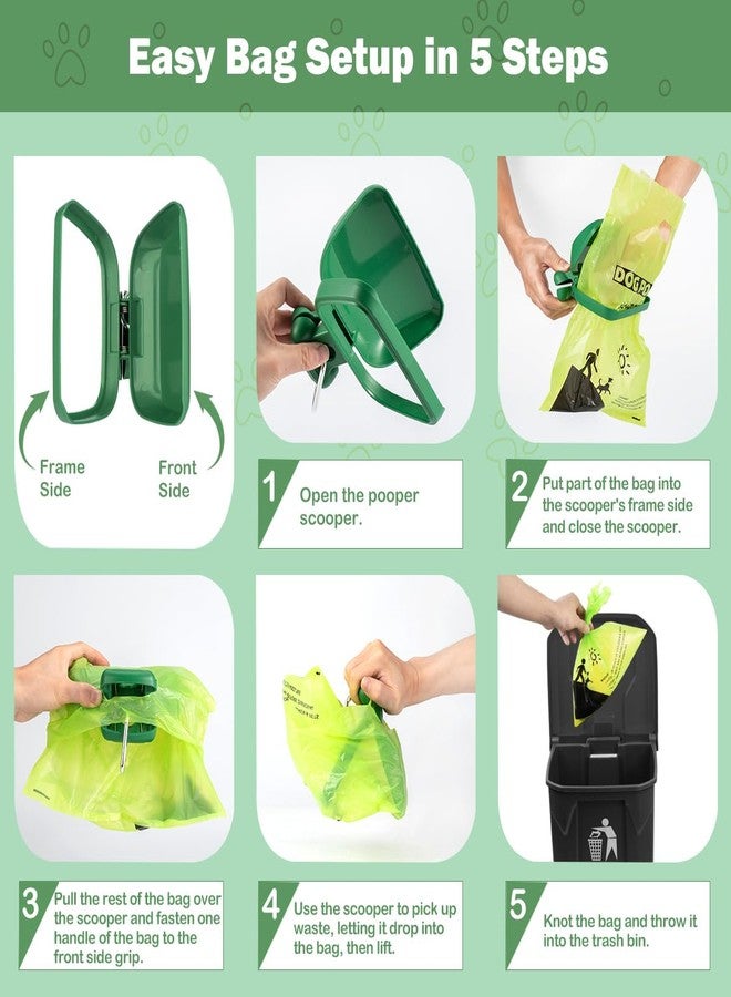 MXF Dog Poop Bag, 100 Pet Waste Bags for MXF Portable Pooper Scooper for Small and Large Dogs - Image 3