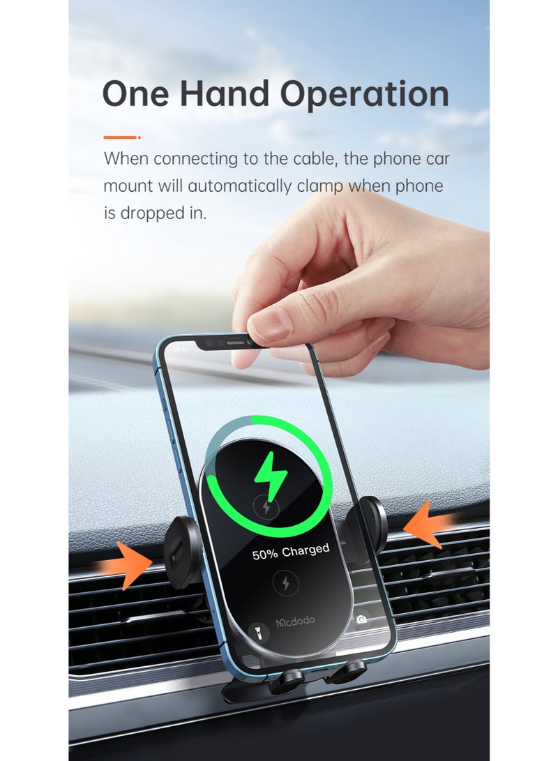 مكدودو Mcdodo شاحن سيارة سريع 45 واط PD بشاشة رقمية (منفذ 1C+1A) - Image 5