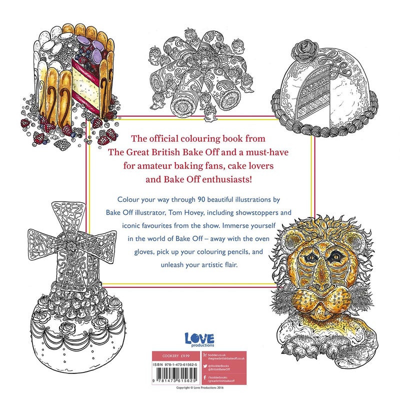 Great British Bake off Colouring Book : With Illustrations from the Serie