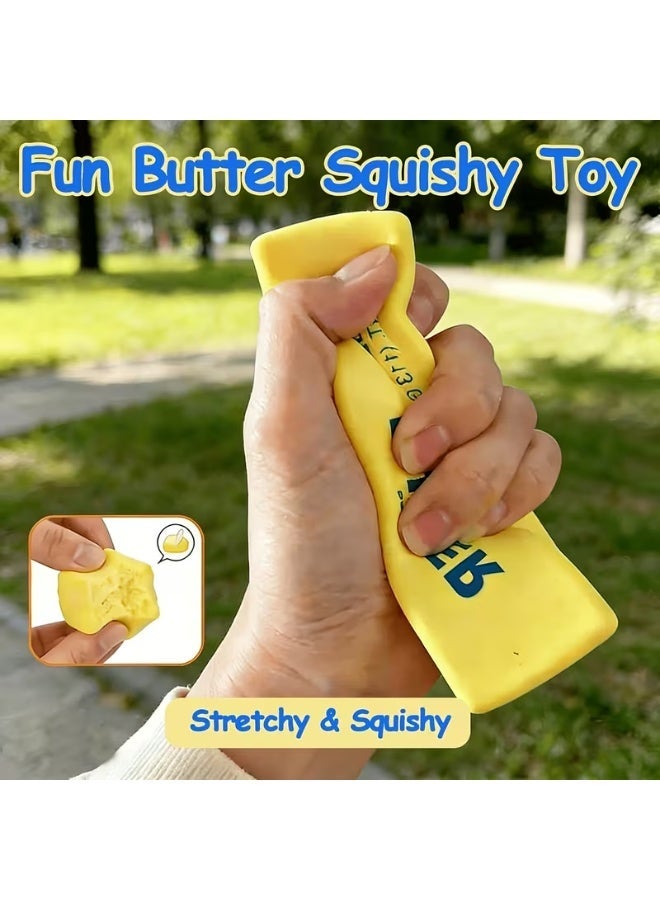 SquishyFun Cute Butter Shaped Squishy Toy Super Soft Texture - Image 4