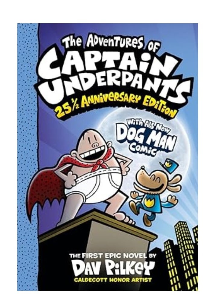 scholastic The Adventures of Captain Underpants Now with a Dog Man Comic 