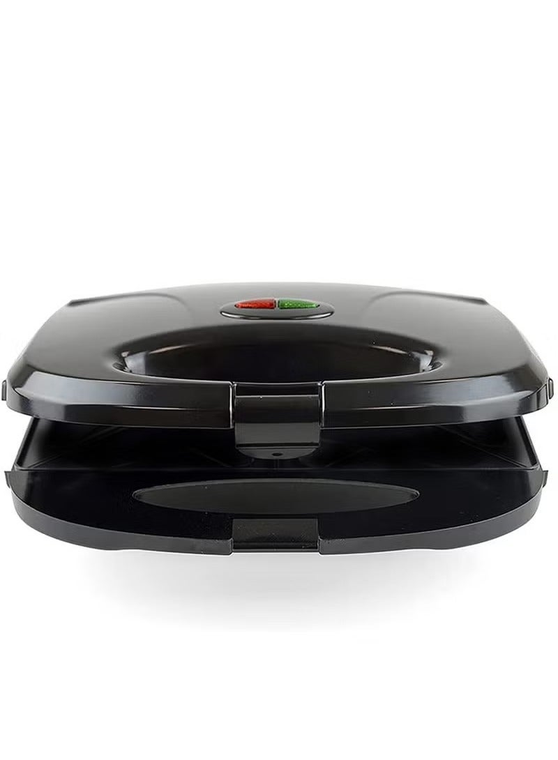 REFURA "RE-910 750W 2-Slice Sandwich & Panini Maker – Non-Stick Plates, Handle Lock, Overheat Protection, Indicator Light – Compact Grill Machine" - Image 2