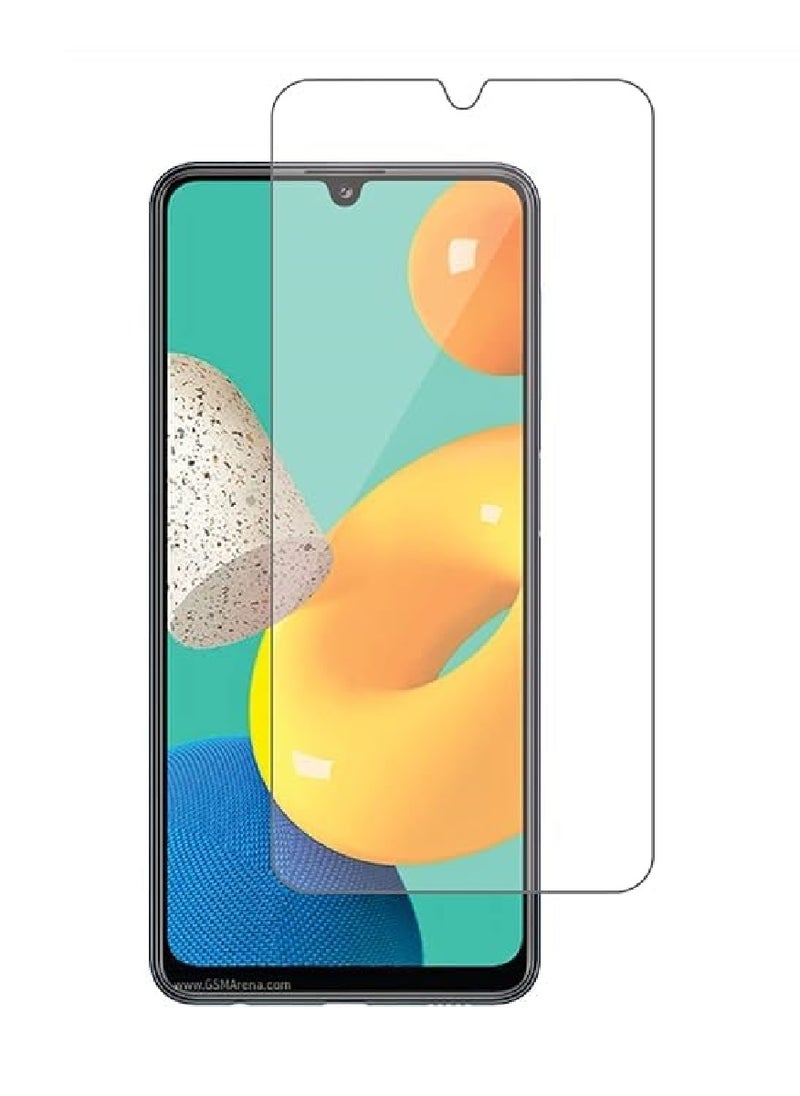 Super Tempered Glass Screen Protector Clear Designed For Samsung Galaxy M32 4G Full Screen Coverage And Bubble Free - Image 1
