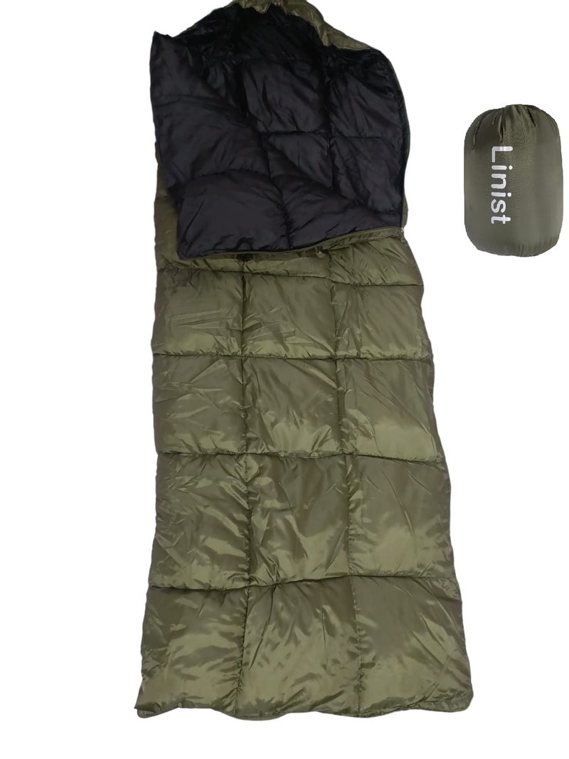 Linist Camping Sleeping Bags for Adults - Compact Sleeping Bag for Hiking, Backpacking, Cold Weather & Warm - Lightweight Packable - Image 1