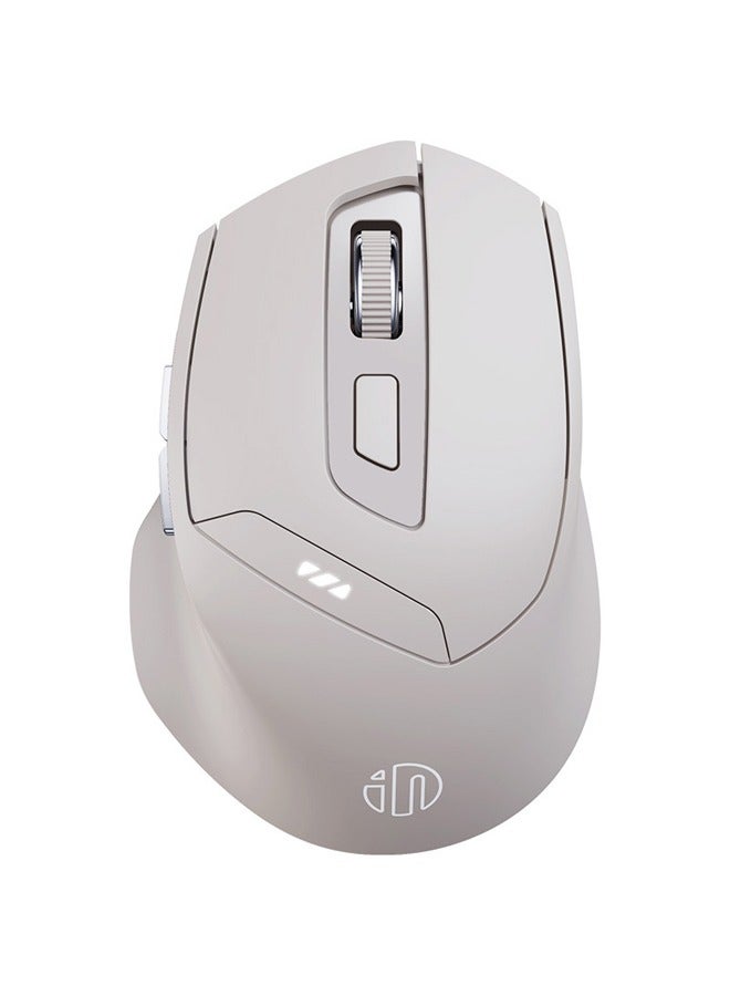 Inphic DR6 Bluetooth 4.0+5.0+Wireless 2.4G three modes ultra-low power consumption optical engine, key mute and silent, ultra-long battery life - Image 1