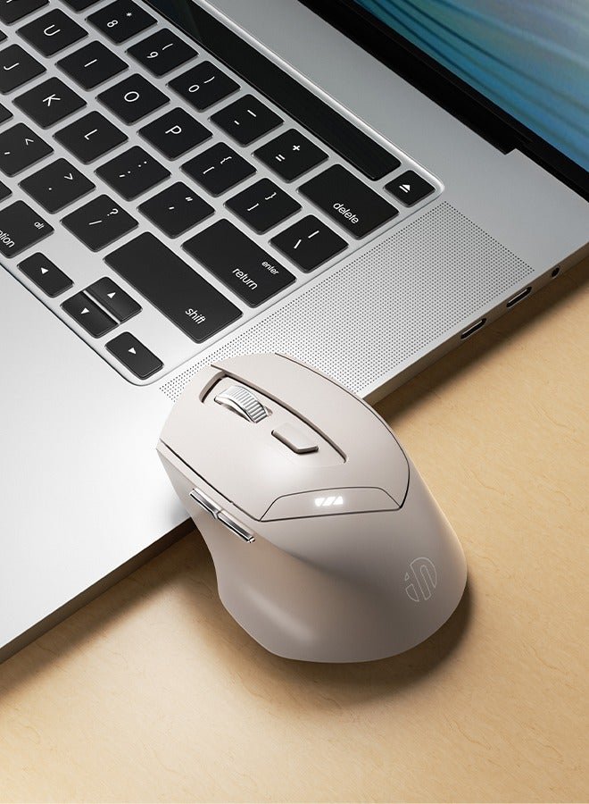 Inphic DR6 Bluetooth 4.0+5.0+Wireless 2.4G three modes ultra-low power consumption optical engine, key mute and silent, ultra-long battery life - Image 3