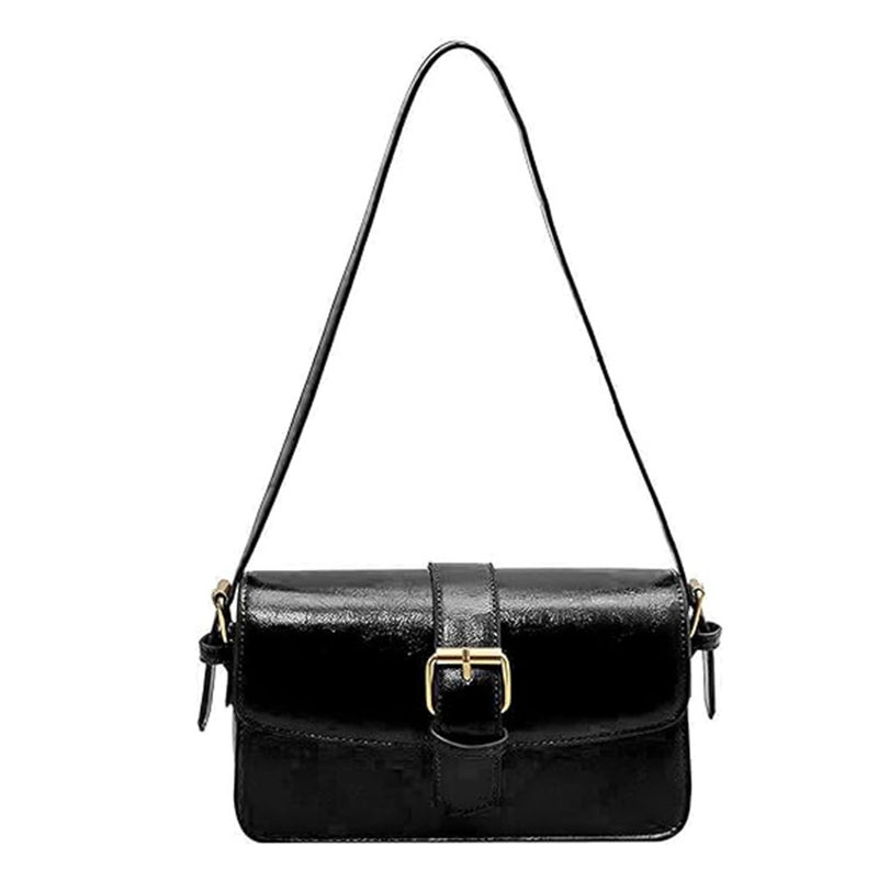 SIBY Women's Shoulder Purse (Black) - Image 1