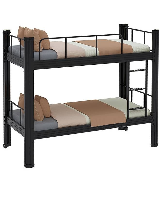 NKX Double Decker Bunker Bed Sturdy Metal Frame, Space-Saving Design - Image 1