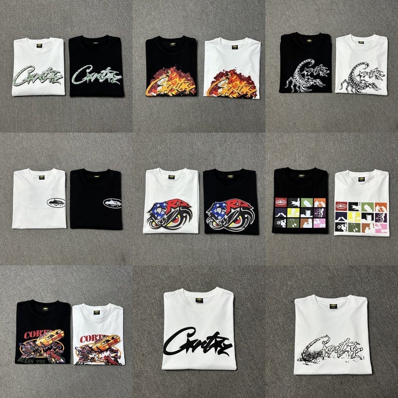 New Short-Sleeved T-Shirt With Letter Logo Print, Round Neck, American Casual Loose Half-Sleeve - Image 2