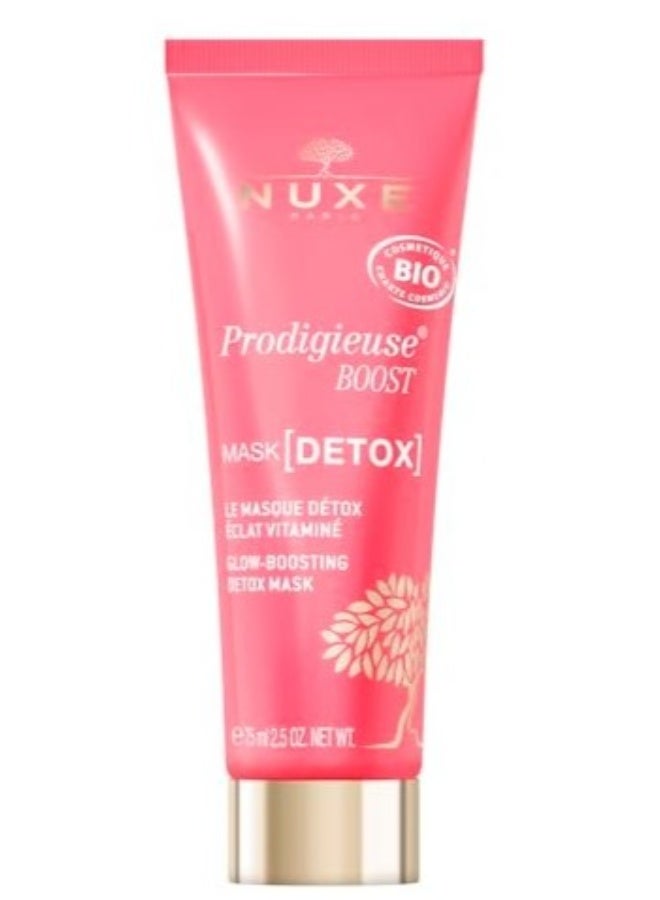 Nuxe Prodigieuse Boost Mask [Detox] Glow-Boosting Detox Mask Organic 75ml - Image 1