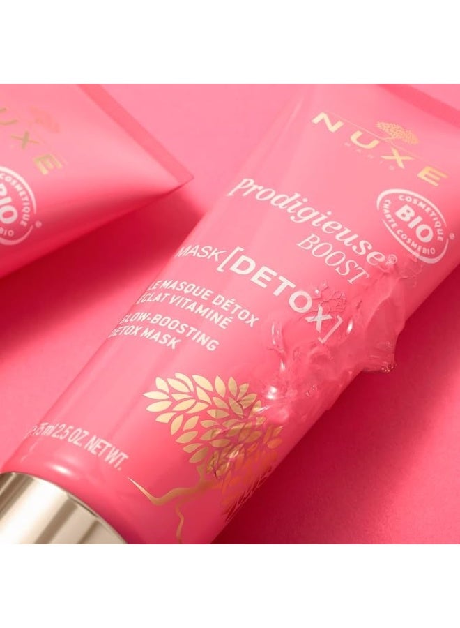 Nuxe Prodigieuse Boost Mask [Detox] Glow-Boosting Detox Mask Organic 75ml - Image 2