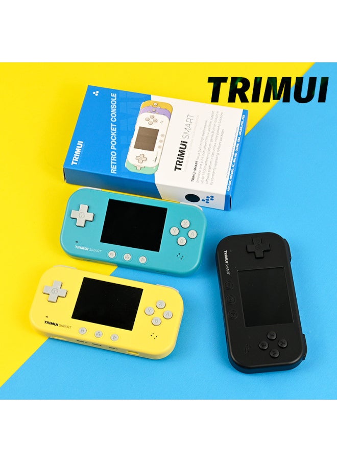 Generic - TRIMUI Smart 2.4-inch IPS Screen Open Source Mini Retro Handheld Machine Wifi Battle Handheld Game Machine-Product Color:Smart English-Model:White 64G - Image 1