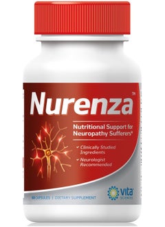 Nurenza Nutritional Support for Neuropathy Sufferers 60 Capsules - pzsku/Z07EB1B0C0E08E87DA460Z/45/_/1737535666/f73e72b5-0520-4084-9dc8-28d5178c4456