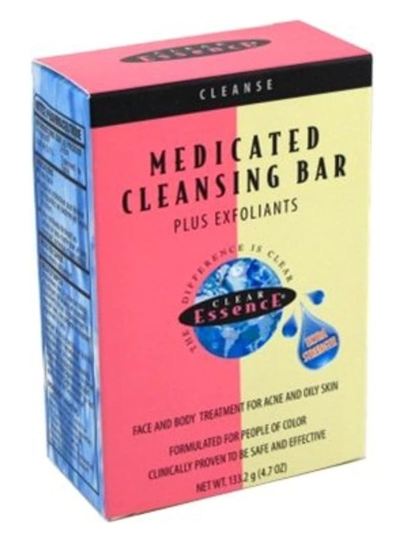Clear Essence Medicated Cleansing Bar+Exfoliants 4.7oz by Clear Essence