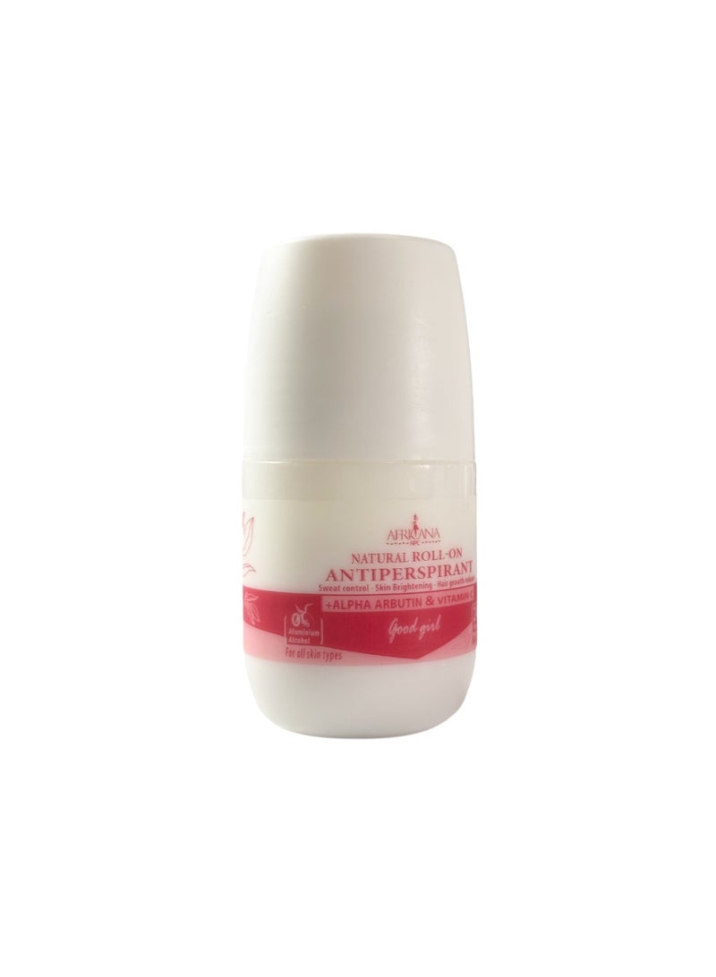 أفريكانا إن بي سي مزيل عرق طبيعي من افريكانا برائحة جود جيرل 60 مللي - Image 2