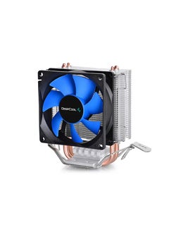 DEEPCOOL ICE EDGE MINI FS V2.0 CPU Air Cooler - 2 Heat Pipes - 80mm Fan / Speed 2200 RPM - For Intel LGA1851 / 1700 , AMD AM5 / AM4  - Image 1