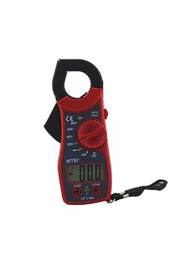 Digital Clamp Multimeter Compact Voltage Tester High Sensitivity Overload Protection Design for Carrying Use Yellow - Image 1