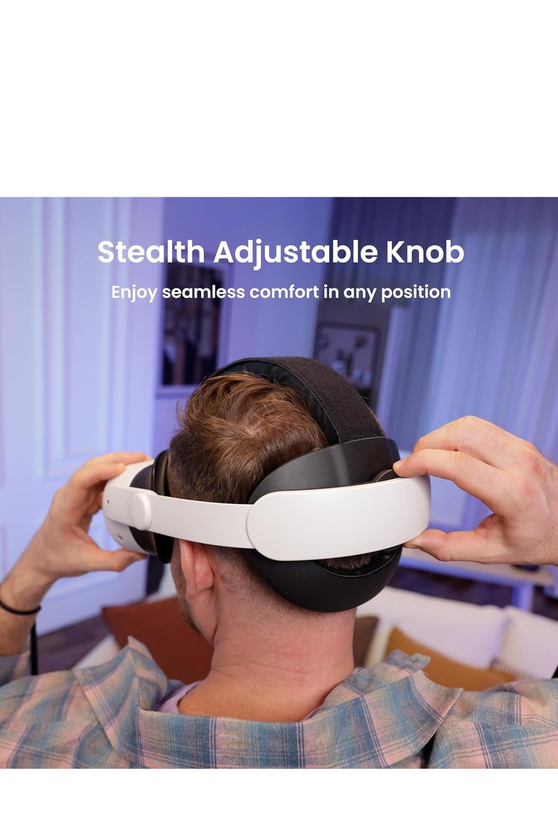 KIWI design K4 Comfort Head Strap Compatible with Meta Quest 3/Quest 3S - Image 5